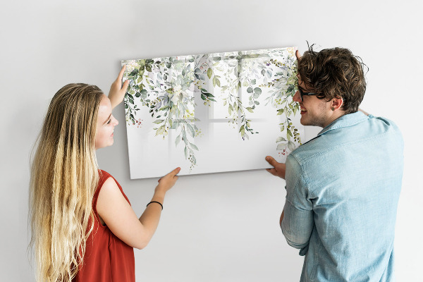Magnetic dry erase board Creative board for photos and notes