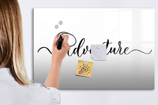 Dry erase board magnetic A creative space for memories and photos