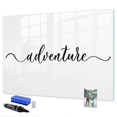 Dry erase board magnetic A creative space for memories and photos