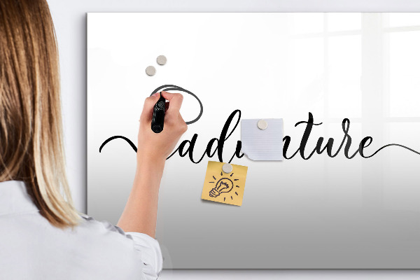 Dry erase board magnetic A creative space for memories and photos