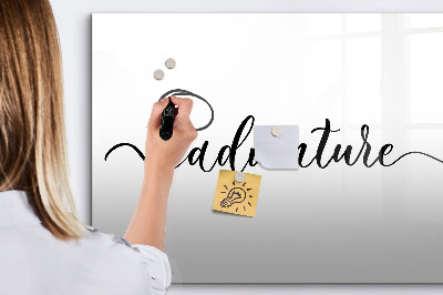Dry erase board magnetic A creative space for memories and photos