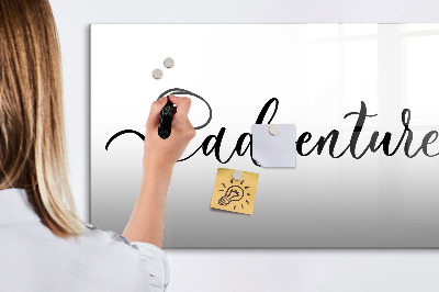 Dry erase board magnetic A creative space for memories and photos