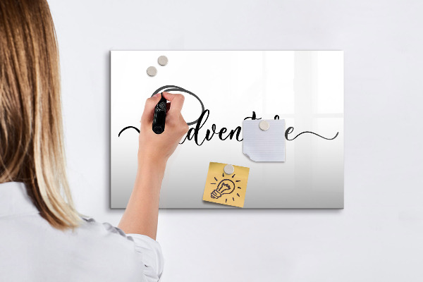 Dry erase board magnetic A creative space for memories and photos