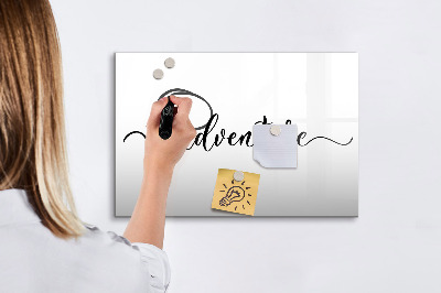 Dry erase board magnetic A creative space for memories and photos