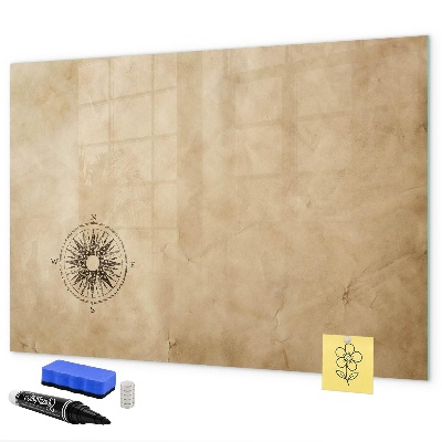 Dry erase board magnetic A stylish board for notes and photos