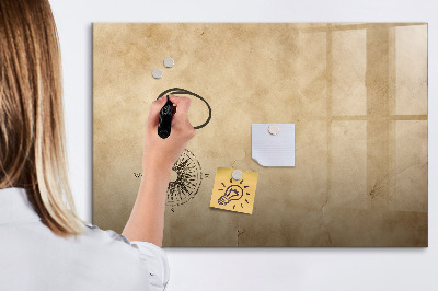 Dry erase board magnetic A stylish board for notes and photos