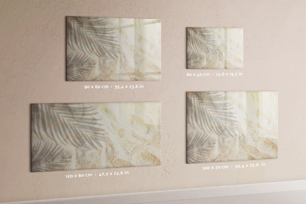Dry erase board magnetic A stylish board for notes and photos