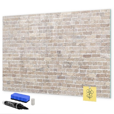 Magnetic dry erase board Modern photo display board