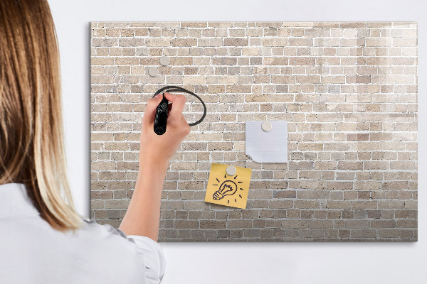 Magnetic dry erase board Modern photo display board