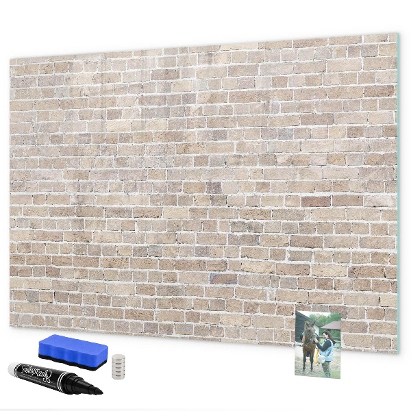 Magnetic dry erase board Modern photo display board
