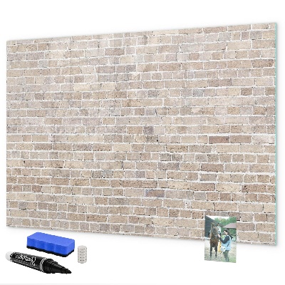 Magnetic dry erase board Modern photo display board