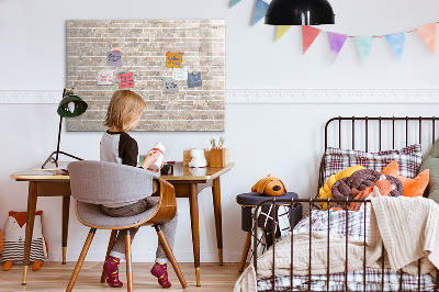 Magnetic dry erase board Modern photo display board
