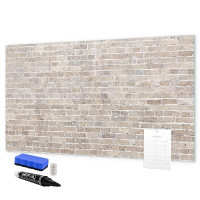 Magnetic dry erase board Modern photo display board