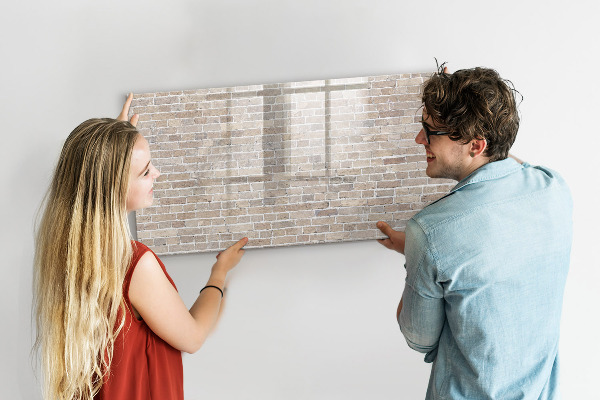 Magnetic dry erase board Modern photo display board