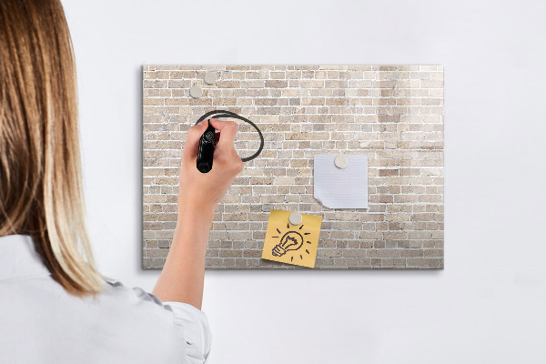 Magnetic dry erase board Modern photo display board