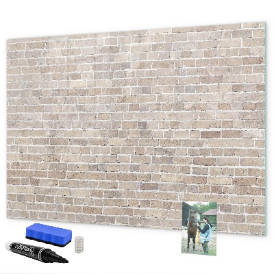 Magnetic dry erase board Modern photo display board