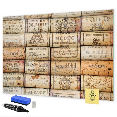 Dry erase board magnetic A board for notes and memories