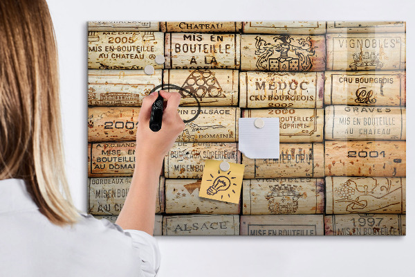 Dry erase board magnetic A board for notes and memories