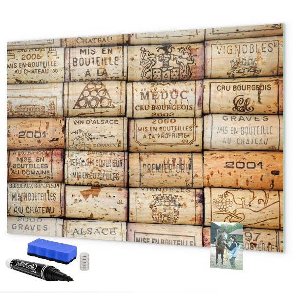 Dry erase board magnetic A board for notes and memories
