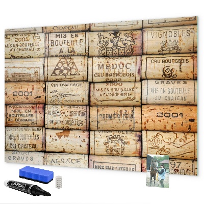 Dry erase board magnetic A board for notes and memories