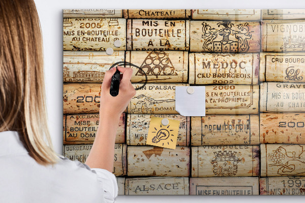 Dry erase board magnetic A board for notes and memories