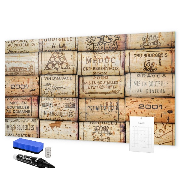Dry erase board magnetic A board for notes and memories