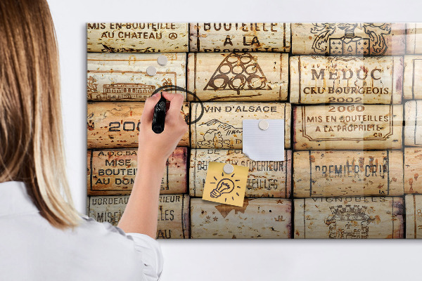 Dry erase board magnetic A board for notes and memories