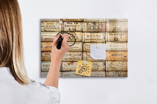 Dry erase board magnetic A board for notes and memories