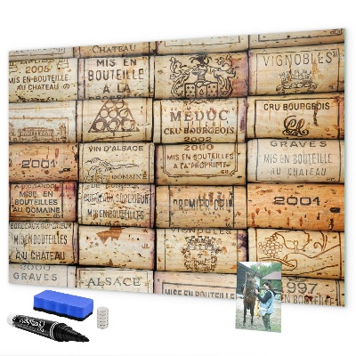 Dry erase board magnetic A board for notes and memories