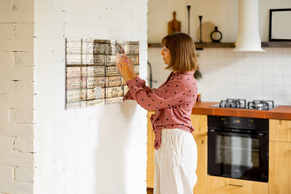 Dry erase board magnetic A board for notes and memories