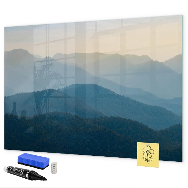 Dry erase board magnetic A cozy place for memories and notes