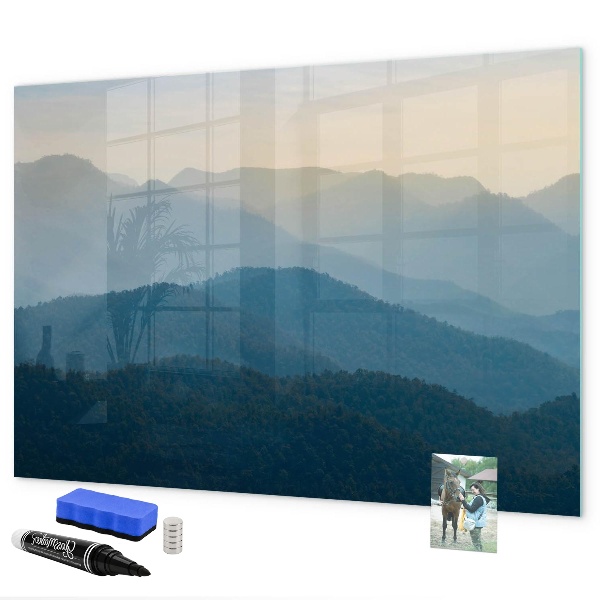 Dry erase board magnetic A cozy place for memories and notes