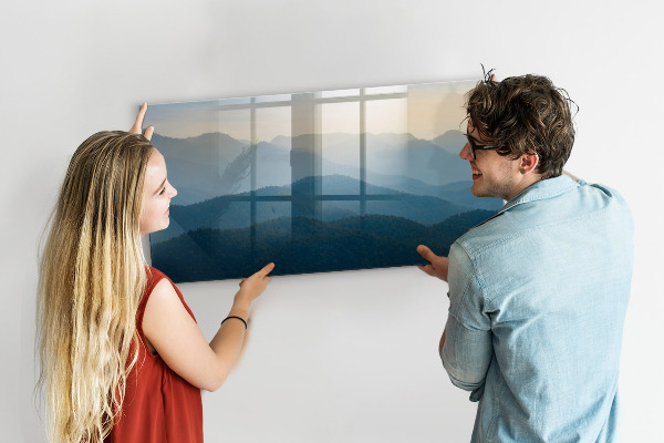 Dry erase board magnetic A cozy place for memories and notes