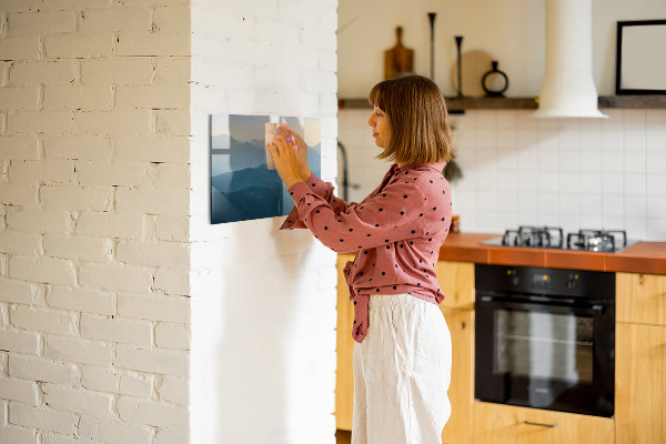 Dry erase board magnetic A cozy place for memories and notes