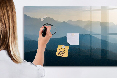 Dry erase board magnetic A cozy place for memories and notes
