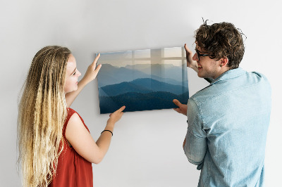 Dry erase board magnetic A cozy place for memories and notes