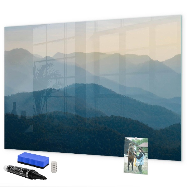 Dry erase board magnetic A cozy place for memories and notes