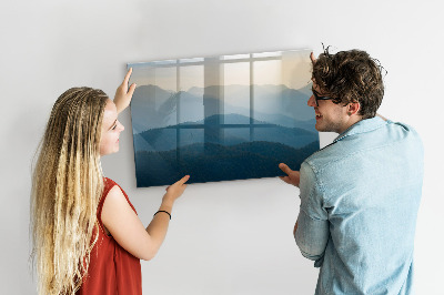 Dry erase board magnetic A cozy place for memories and notes