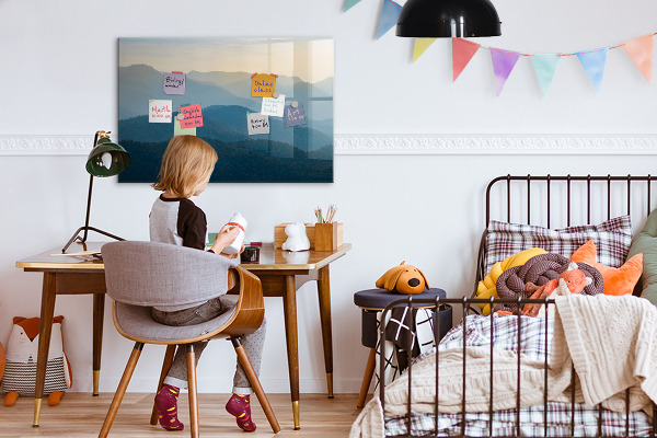 Dry erase board magnetic A cozy place for memories and notes