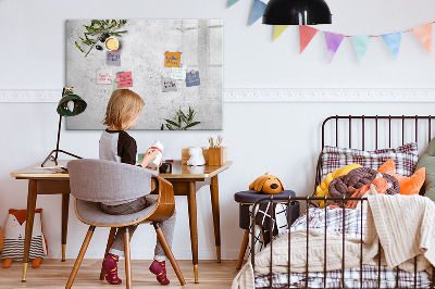 Dry erase board magnetic A stylish board for notes and photos
