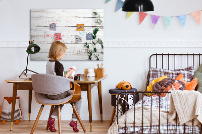 Dry erase board magnetic Board for photos and notes