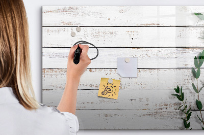 Dry erase board magnetic Board for photos and notes