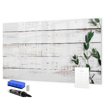 Dry erase board magnetic Board for photos and notes
