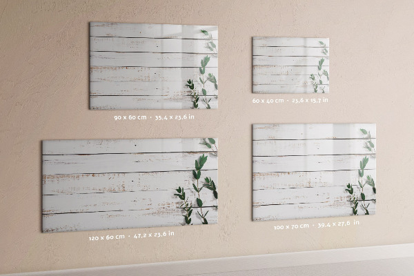 Dry erase board magnetic Board for photos and notes