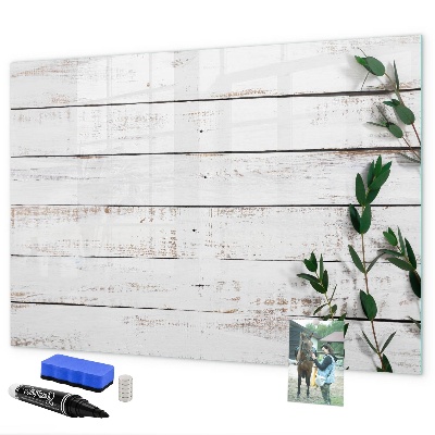 Dry erase board magnetic Board for photos and notes