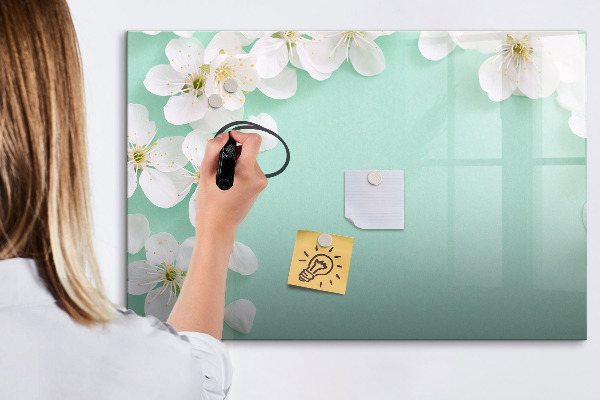 Magnetic dry erase board Creative photo display board