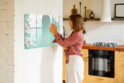 Magnetic dry erase board Creative photo display board