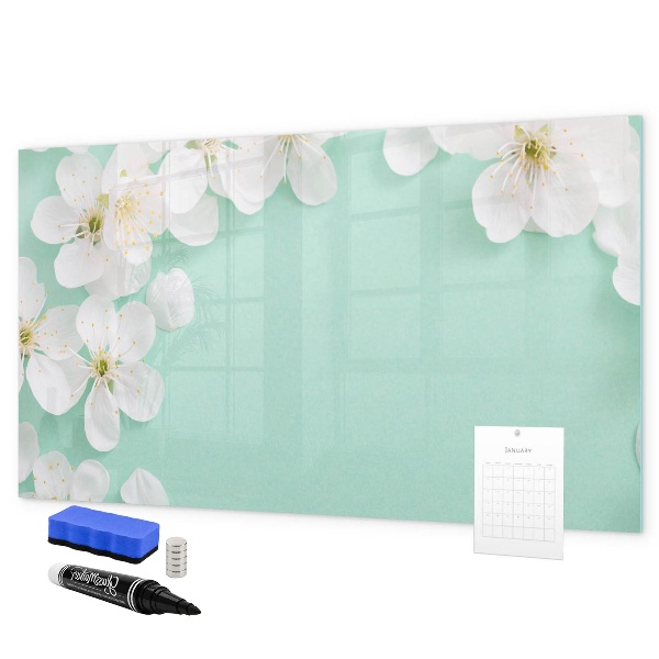 Magnetic dry erase board Creative photo display board
