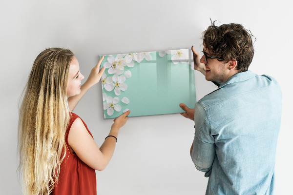 Magnetic dry erase board Creative photo display board