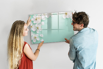 Magnetic dry erase board Creative photo display board